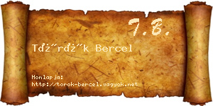 Török Bercel névjegykártya