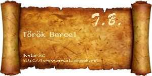 Török Bercel névjegykártya